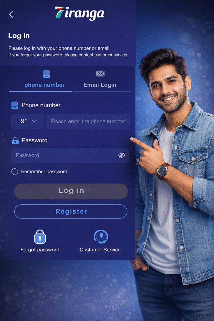 tiranga login